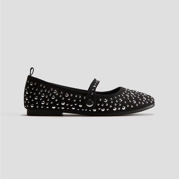 New with tags H&M studded black Mary Jane’s - Picture 14 of 14
